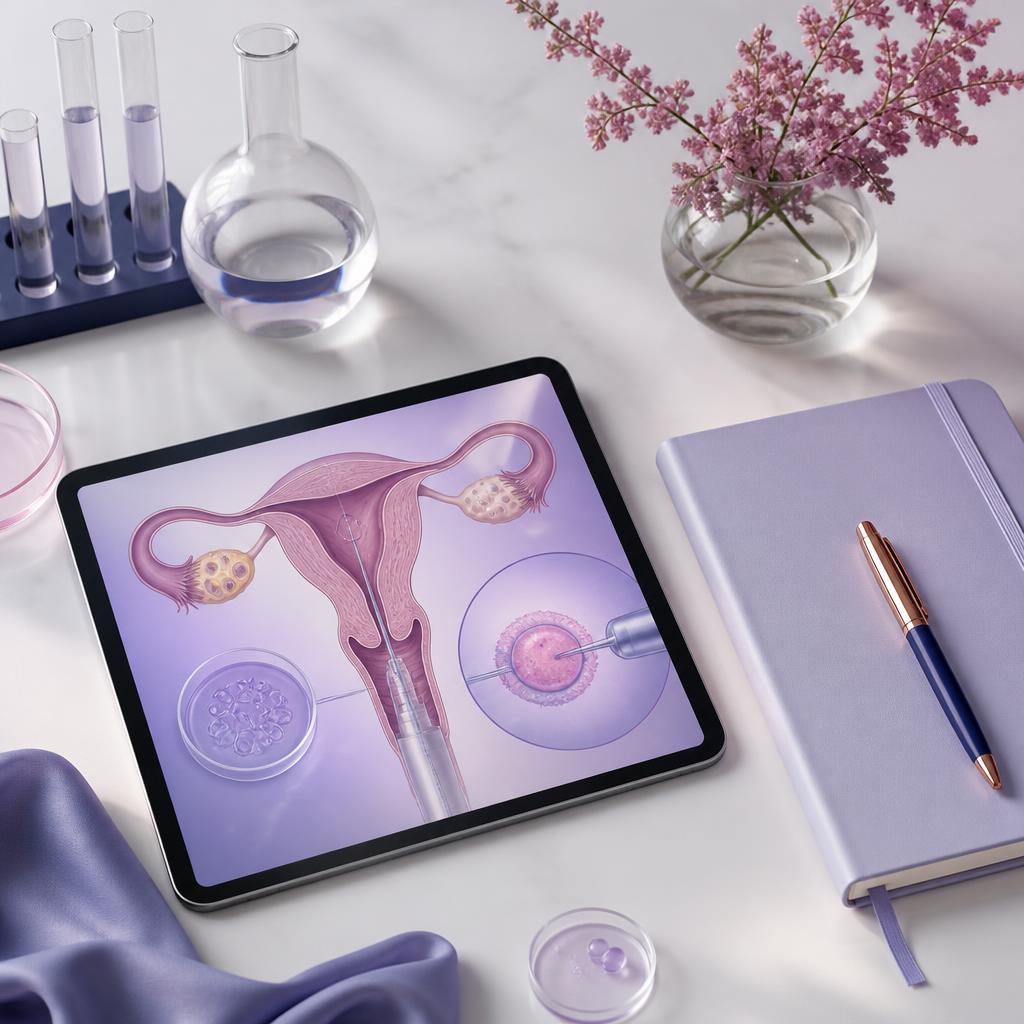 Reproductive medicine study materials and clinical illustration